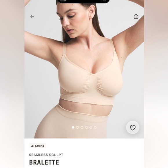 SKIMS Nude Bralettes Set of 2! - Picture 7 of 11